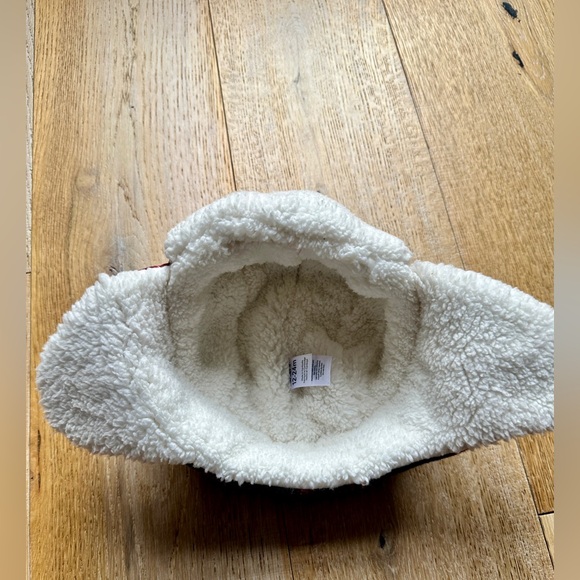 Baby boys- Plaid Sherpa Trapper Hat - Picture 4 of 4